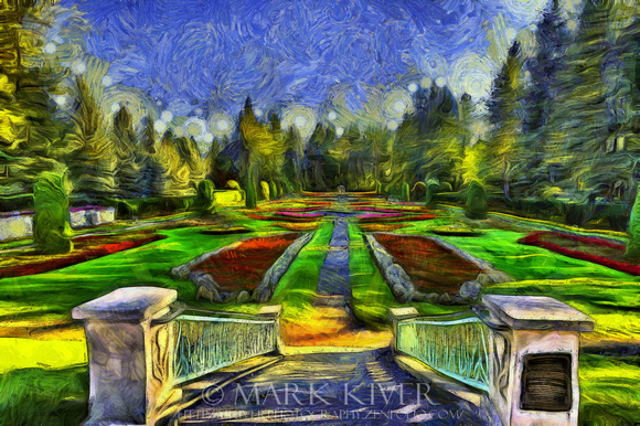 Duncan Gardens Van Gogh Style
