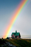 Prince of Wales with Rainbow