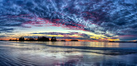 Chesterman Beach Sunset Panorama