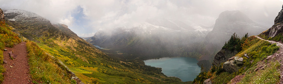 Grinnell Glacier Trail Panorama