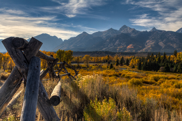 Buck and Rail to the Grand Tetons in Autumn