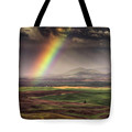 Palouse Rainbow Tote Bag